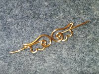 youtube Lan Anh Handmade Wire Angel Wing Earrings